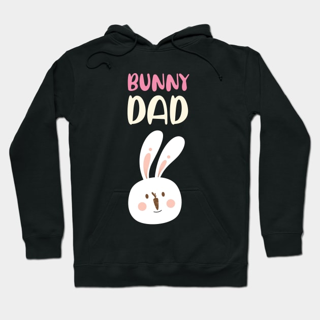 Bunny Dad Easter Day 2023 Hoodie by Fun Planet